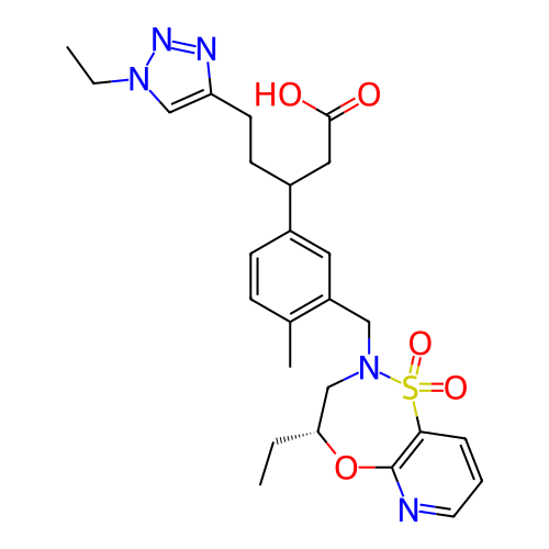 Chemical structure of BindingDB Monomer ID 304921