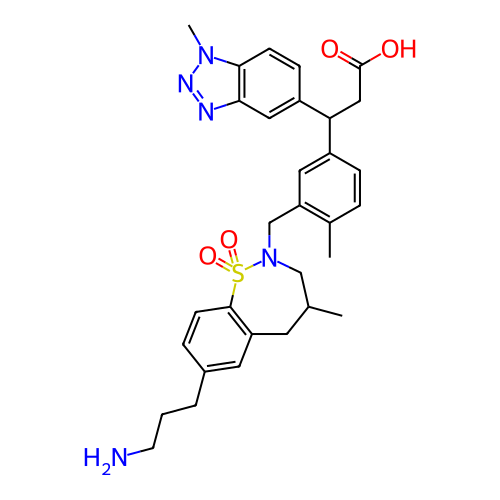 Chemical structure of BindingDB Monomer ID 304924