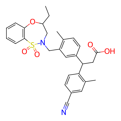 Chemical structure of BindingDB Monomer ID 304925