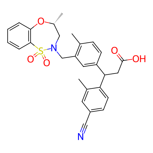 Chemical structure of BindingDB Monomer ID 304927