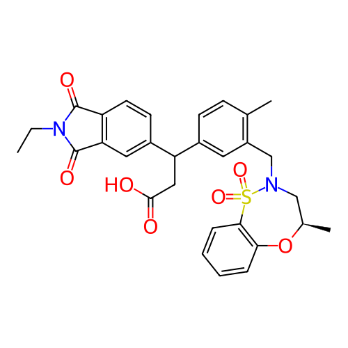 Chemical structure of BindingDB Monomer ID 304952