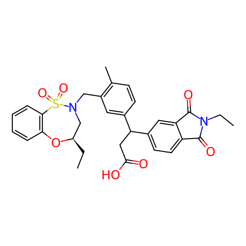 Chemical structure of BindingDB Monomer ID 304953