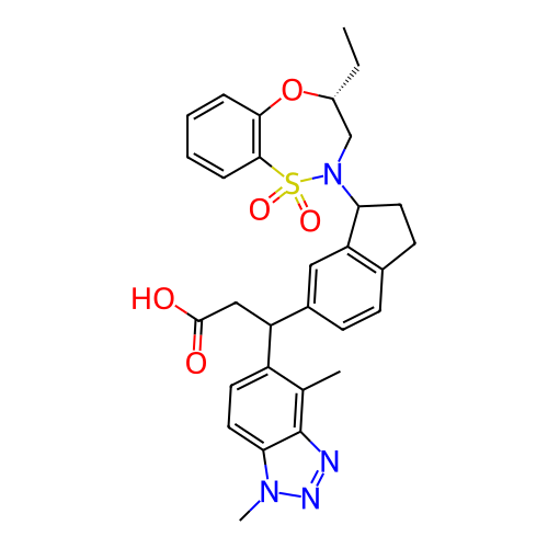 Chemical structure of BindingDB Monomer ID 304955
