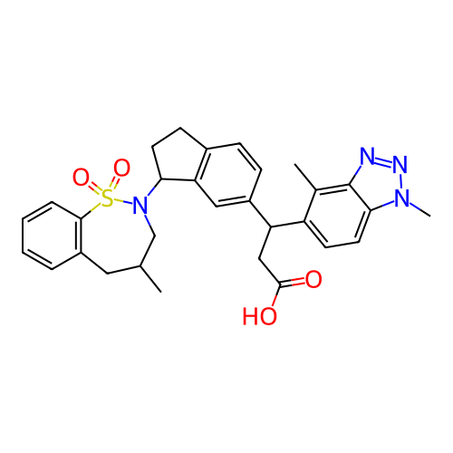 Chemical structure of BindingDB Monomer ID 304956