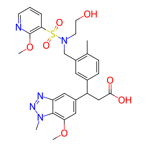 Chemical structure of BindingDB Monomer ID 304967