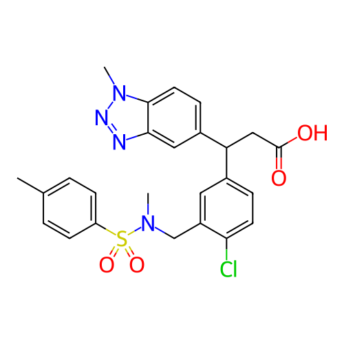 Chemical structure of BindingDB Monomer ID 304969
