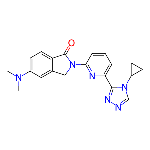 Chemical structure of BindingDB Monomer ID 307642