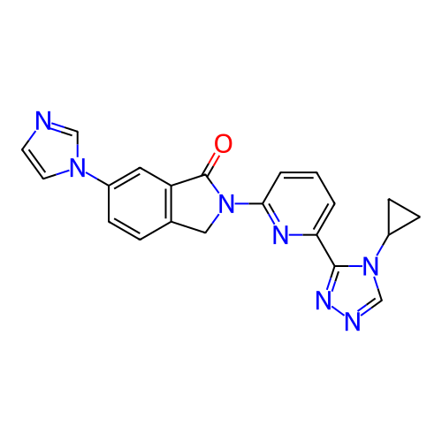 Chemical structure of BindingDB Monomer ID 307645