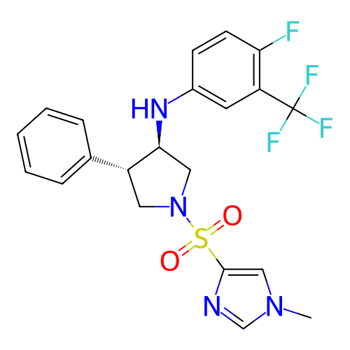 Chemical structure of BindingDB Monomer ID 309123