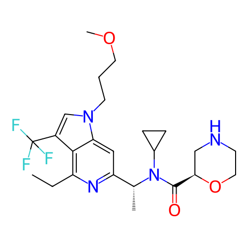 Chemical structure of BindingDB Monomer ID 311174