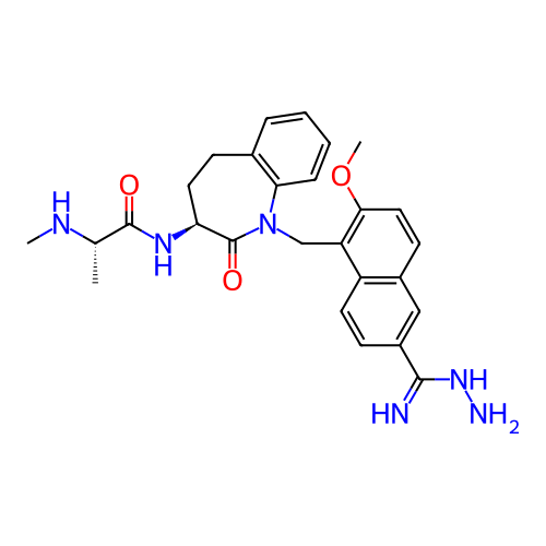 Chemical structure of BindingDB Monomer ID 314221