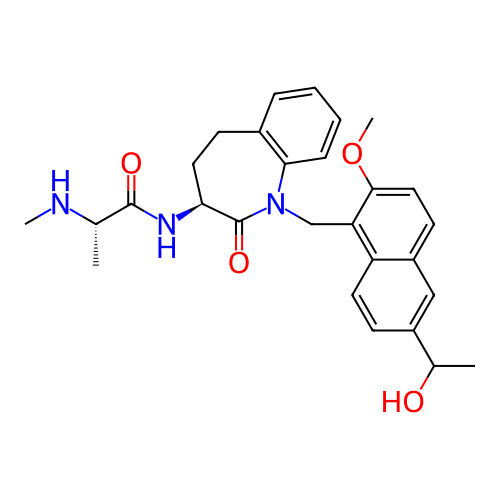 Chemical structure of BindingDB Monomer ID 314235