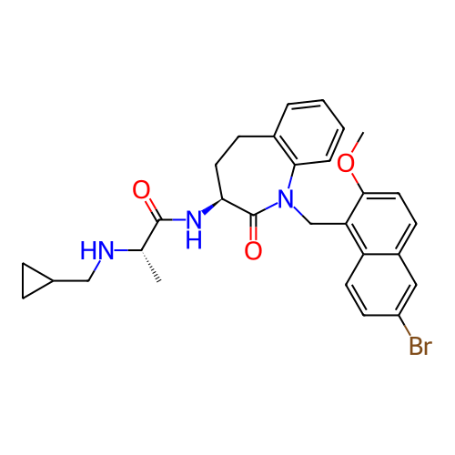 Chemical structure of BindingDB Monomer ID 314254