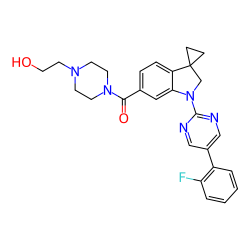 Chemical structure of BindingDB Monomer ID 332081
