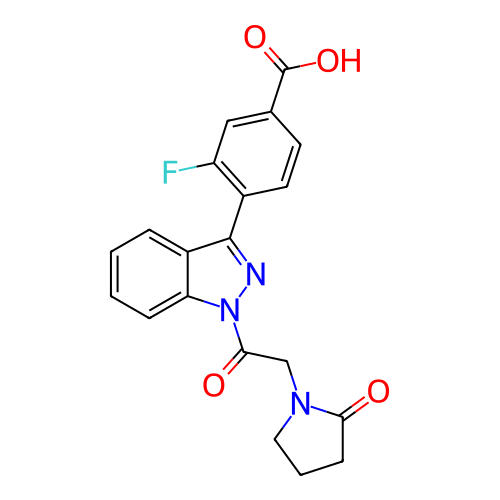 Chemical structure of BindingDB Monomer ID 332416