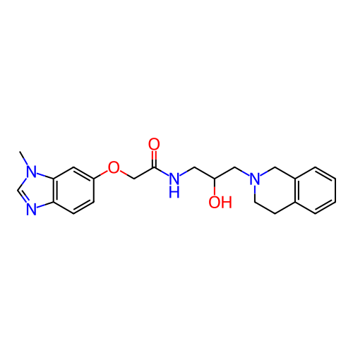 Chemical structure of BindingDB Monomer ID 336984
