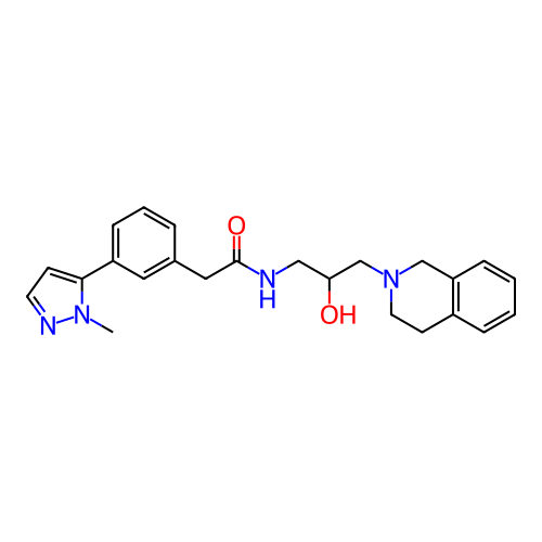 Chemical structure of BindingDB Monomer ID 337008
