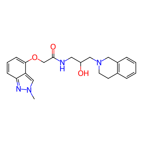 Chemical structure of BindingDB Monomer ID 337072
