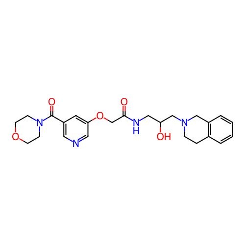 Chemical structure of BindingDB Monomer ID 337115