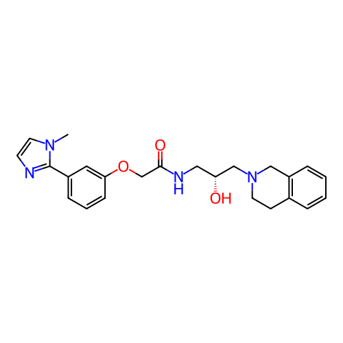 Chemical structure of BindingDB Monomer ID 337141