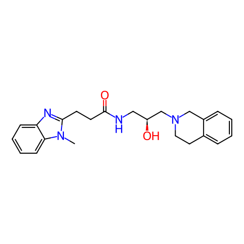 Chemical structure of BindingDB Monomer ID 337176