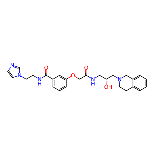 Chemical structure of BindingDB Monomer ID 337184