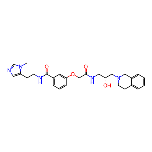 Chemical structure of BindingDB Monomer ID 337185