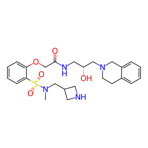 Chemical structure of BindingDB Monomer ID 337186