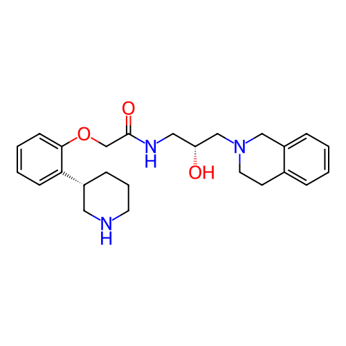 Chemical structure of BindingDB Monomer ID 337217