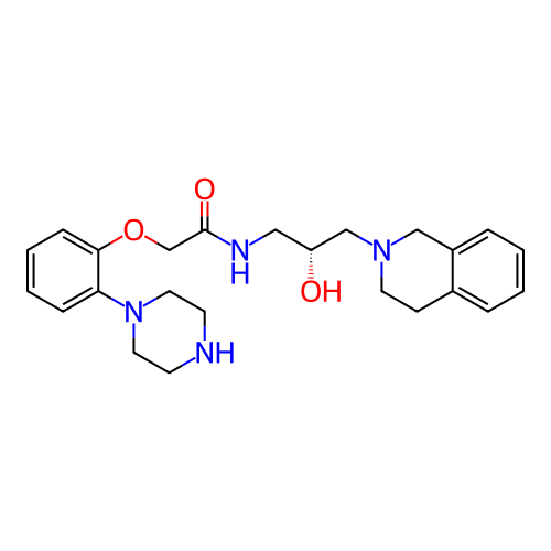 Chemical structure of BindingDB Monomer ID 337223