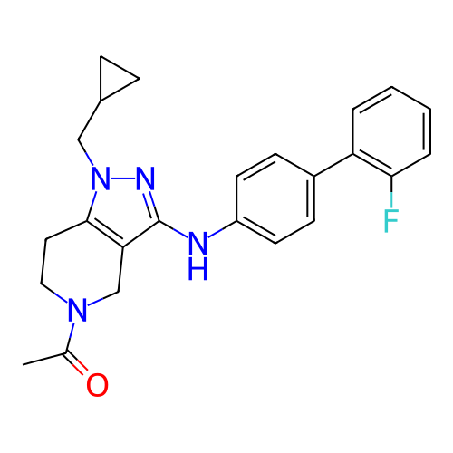 Chemical structure of BindingDB Monomer ID 340565