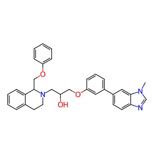 Chemical structure of BindingDB Monomer ID 343884