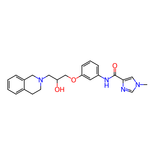 Chemical structure of BindingDB Monomer ID 343889