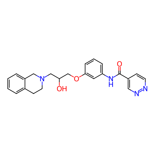Chemical structure of BindingDB Monomer ID 343890