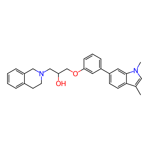 Chemical structure of BindingDB Monomer ID 343893