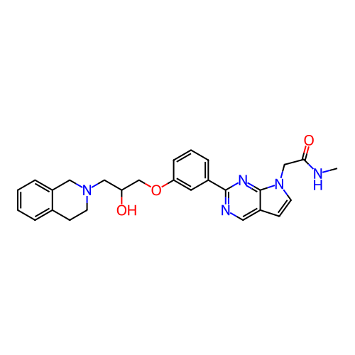 Chemical structure of BindingDB Monomer ID 343912