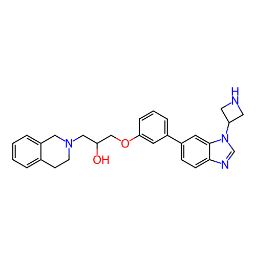Chemical structure of BindingDB Monomer ID 343914
