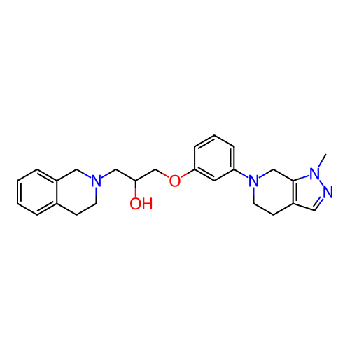 Chemical structure of BindingDB Monomer ID 343922