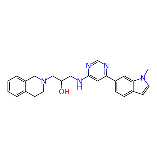 Chemical structure of BindingDB Monomer ID 343943