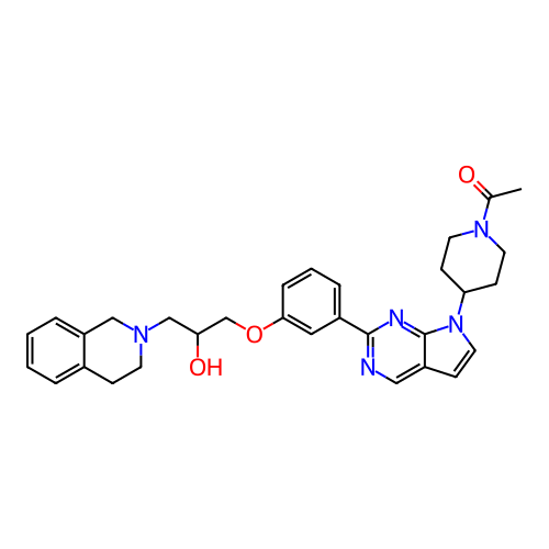 Chemical structure of BindingDB Monomer ID 343949