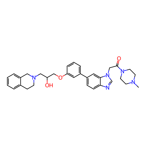 Chemical structure of BindingDB Monomer ID 343976