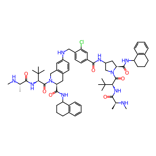 Chemical structure of BindingDB Monomer ID 345183