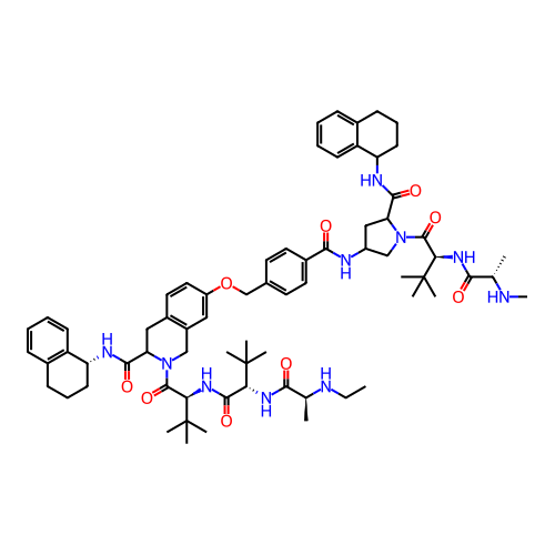 Chemical structure of BindingDB Monomer ID 345190