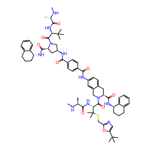 Chemical structure of BindingDB Monomer ID 345216