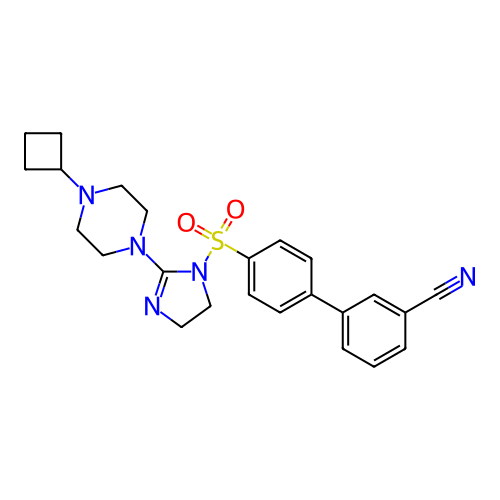 Chemical structure of BindingDB Monomer ID 345348