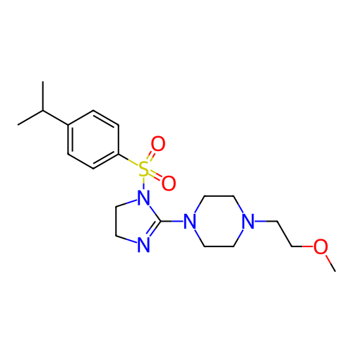 Chemical structure of BindingDB Monomer ID 345385