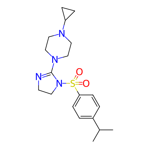 Chemical structure of BindingDB Monomer ID 345386