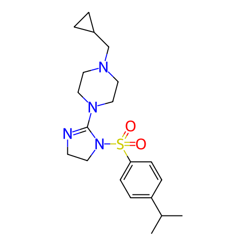 Chemical structure of BindingDB Monomer ID 345387
