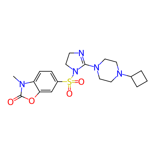 Chemical structure of BindingDB Monomer ID 345390