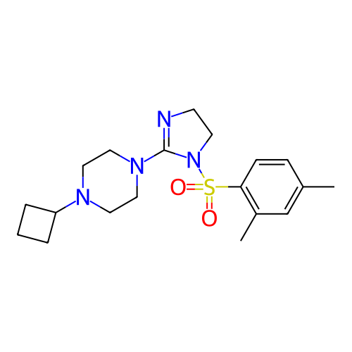Chemical structure of BindingDB Monomer ID 345392